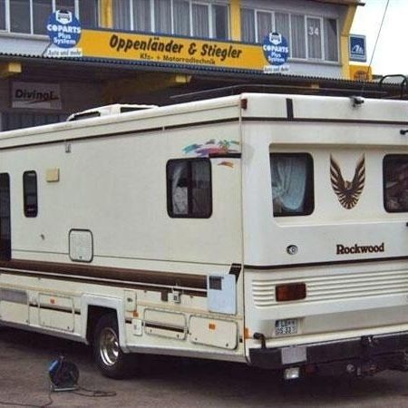 Wohnmobil außen